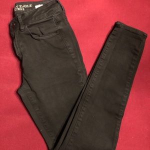 American Eagle black jeggings